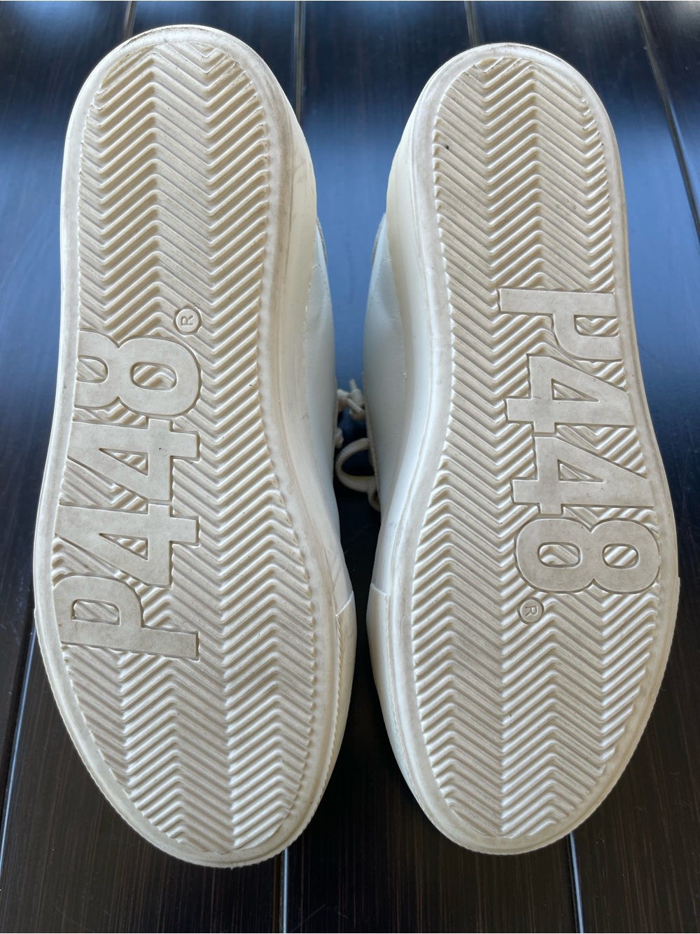 P448 Thea White Beolat Sneakers EU 37 Cheetah Suede Leather - Picture 4 of 5